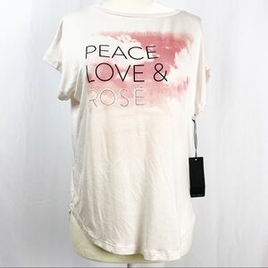 Womens Mercer & Madison Peace Love & Rose’ NWT
